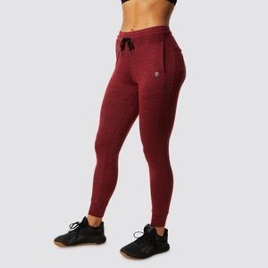 Born Primitive Athletic Joggers - Maroon Red - Women's Large NWT